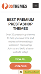 Mobile Screenshot of posthemes.com