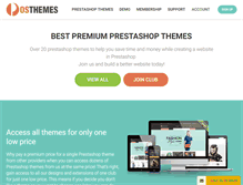 Tablet Screenshot of posthemes.com